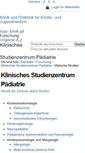 Mobile Screenshot of paediatrie-koeln.clinicalsite.org